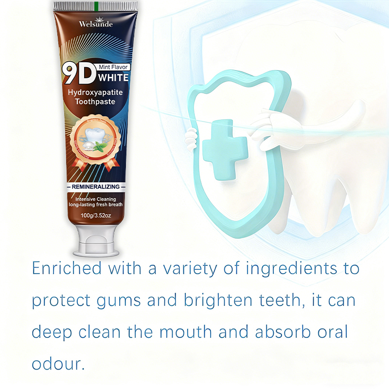 9D WHITE Mint Flavor Hydroxyap - Hydroxyapatite Toothpaste 评论和价格