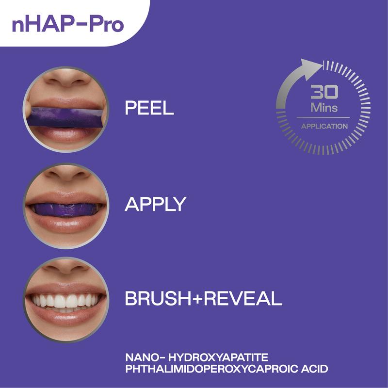 Purple Teeth Whitening Strips  - Teeth Whitening Street 评论和价格