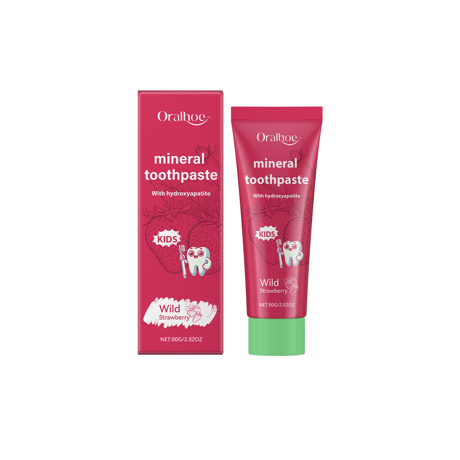 Oralhoe Kids Toothpaste Clean  - Hydroxyapatite Toothpaste 评论和价格