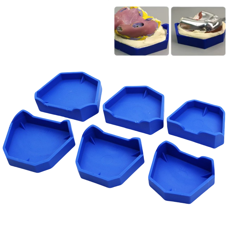 6pcs Dental Model Base Set Pla - Teeth Whitening Tray 评论和价格