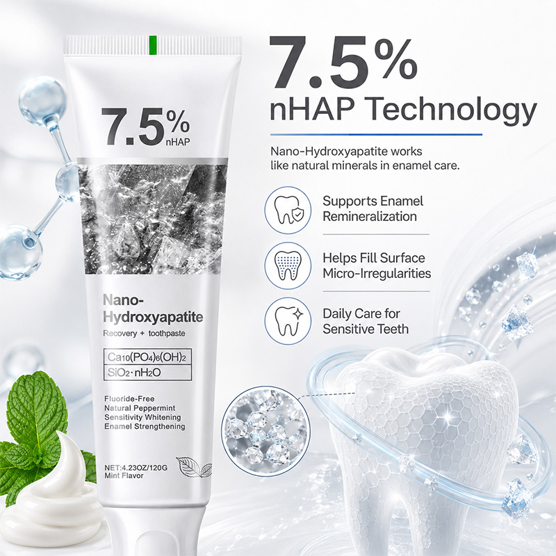 5/6Pcs 7.5% nHAP Nano Hydroxya - Hydroxyapatite Toothpaste 评论和价格