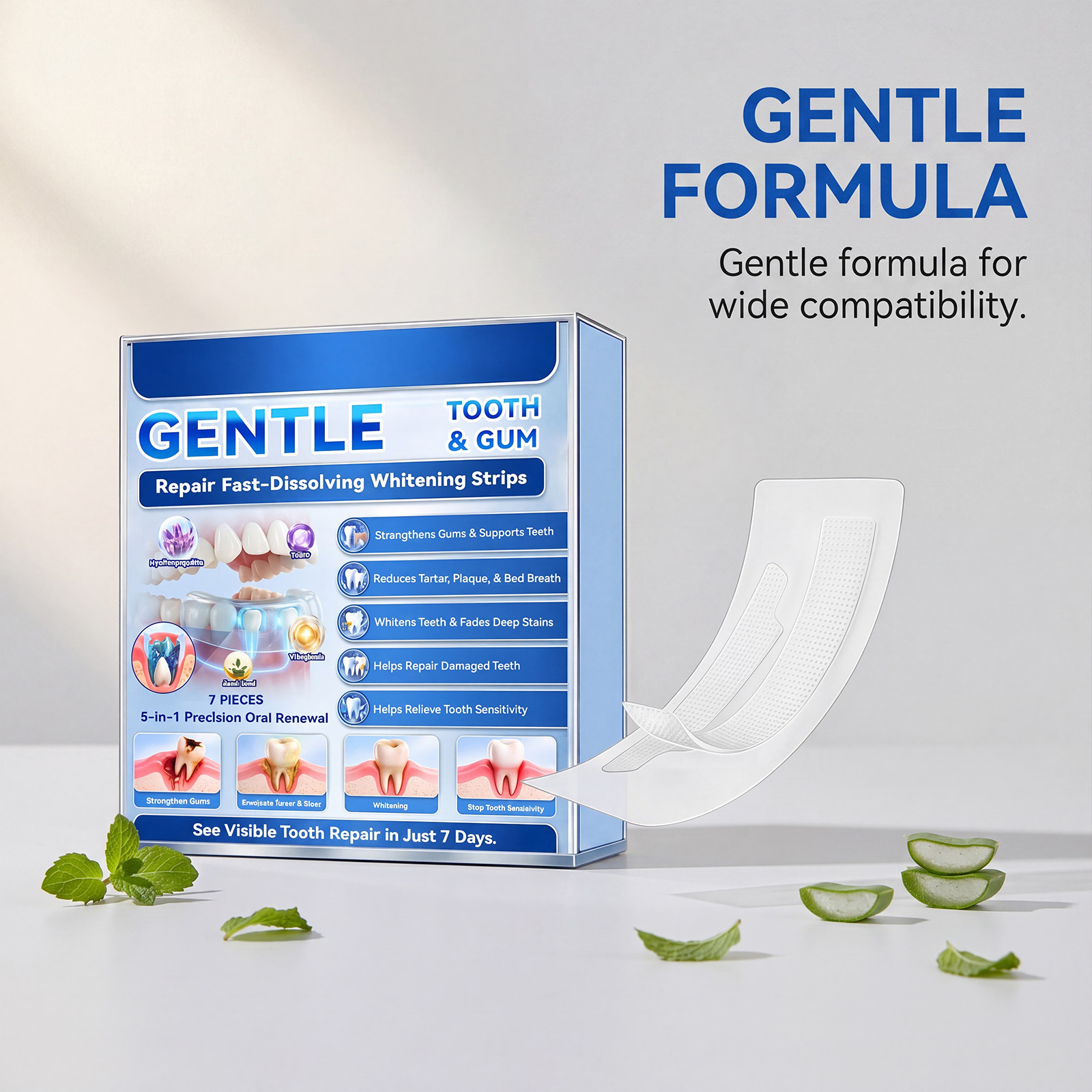 Teeth Whitening Strips Fast Re - Teeth Whitening Strips 评论和价格