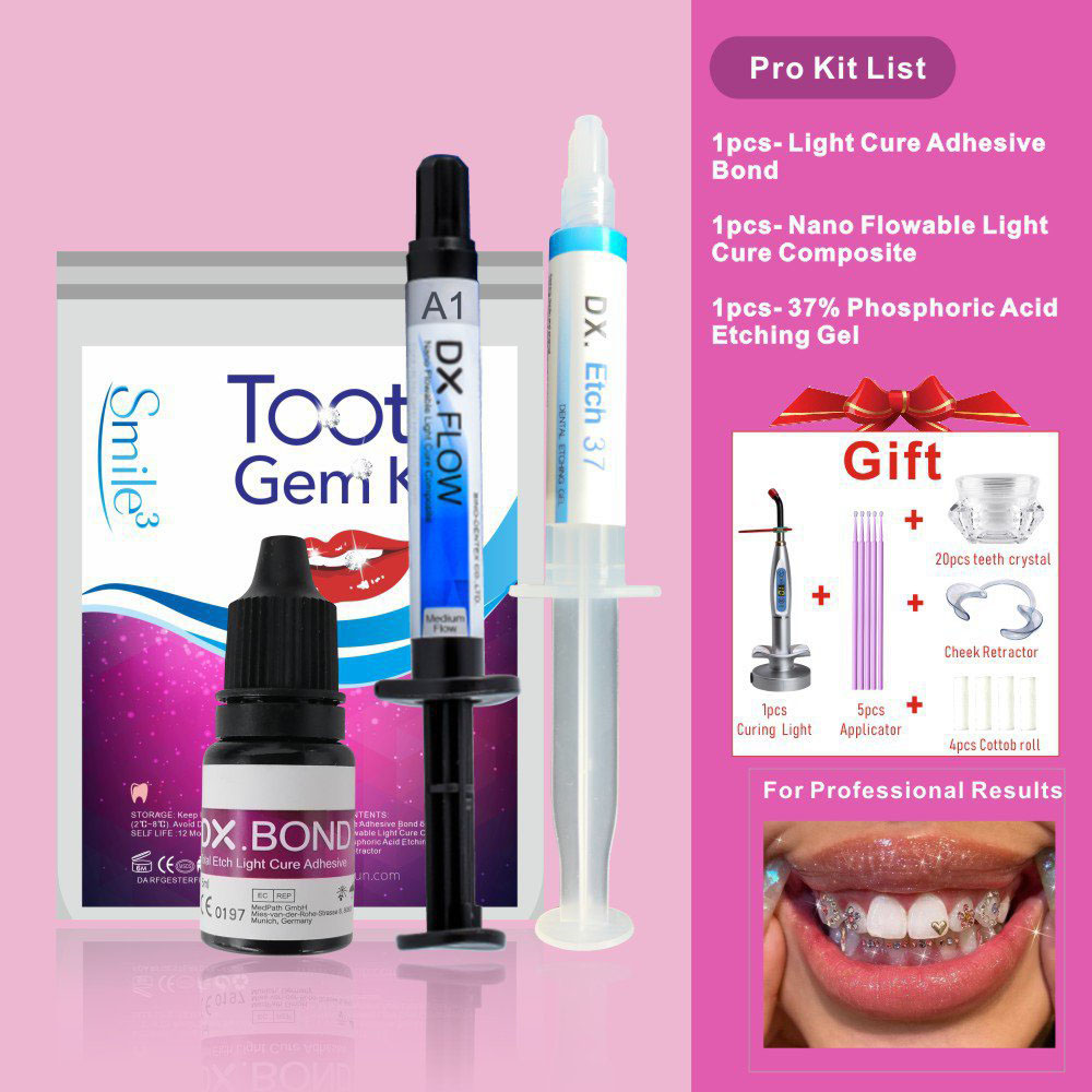 Professional DIY Tooth Gem Kit - Tooth Gem Kit 评论和价格
