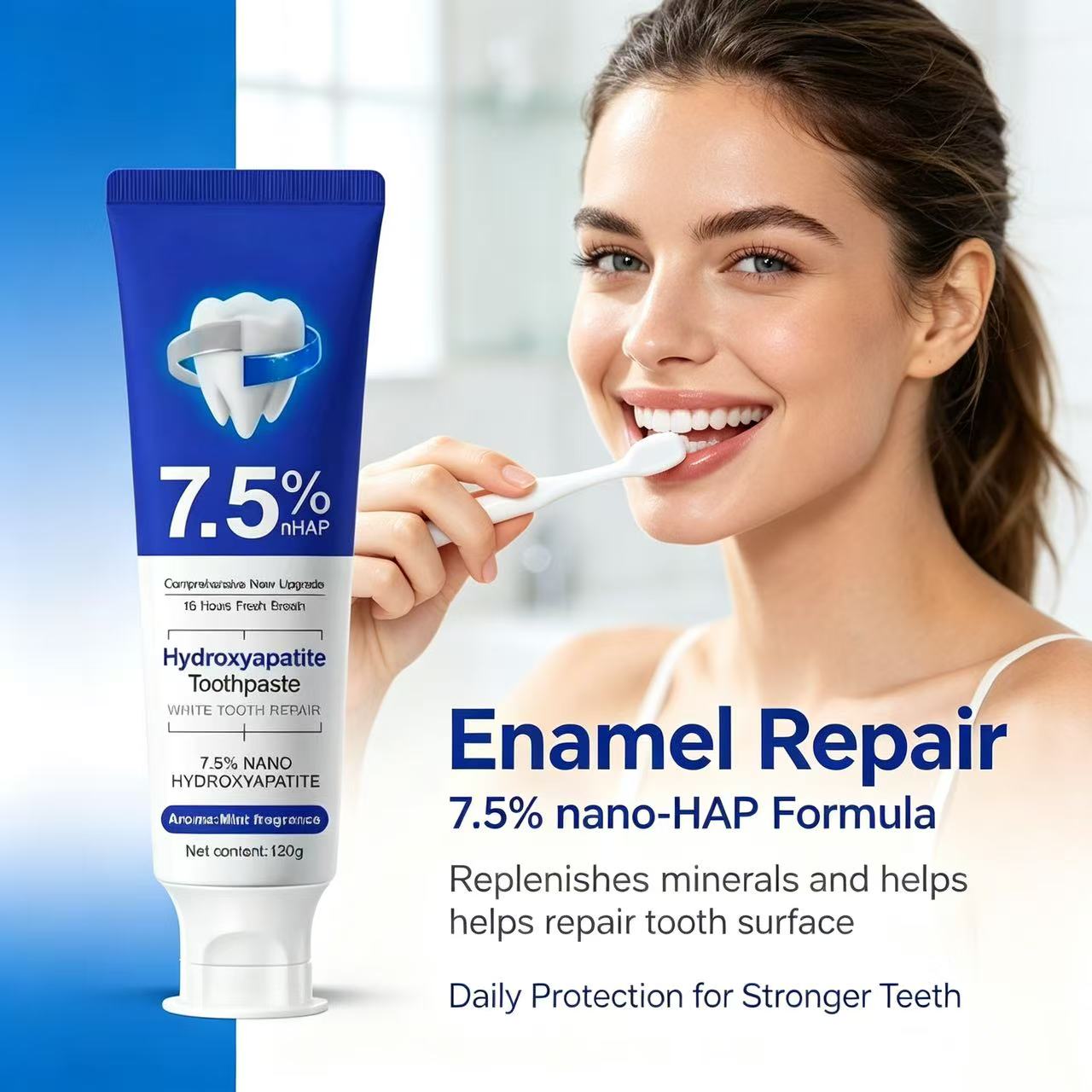 7.5%Nano Hydroxyapatite Toothp - Hydroxyapatite Toothpaste 评论和价格