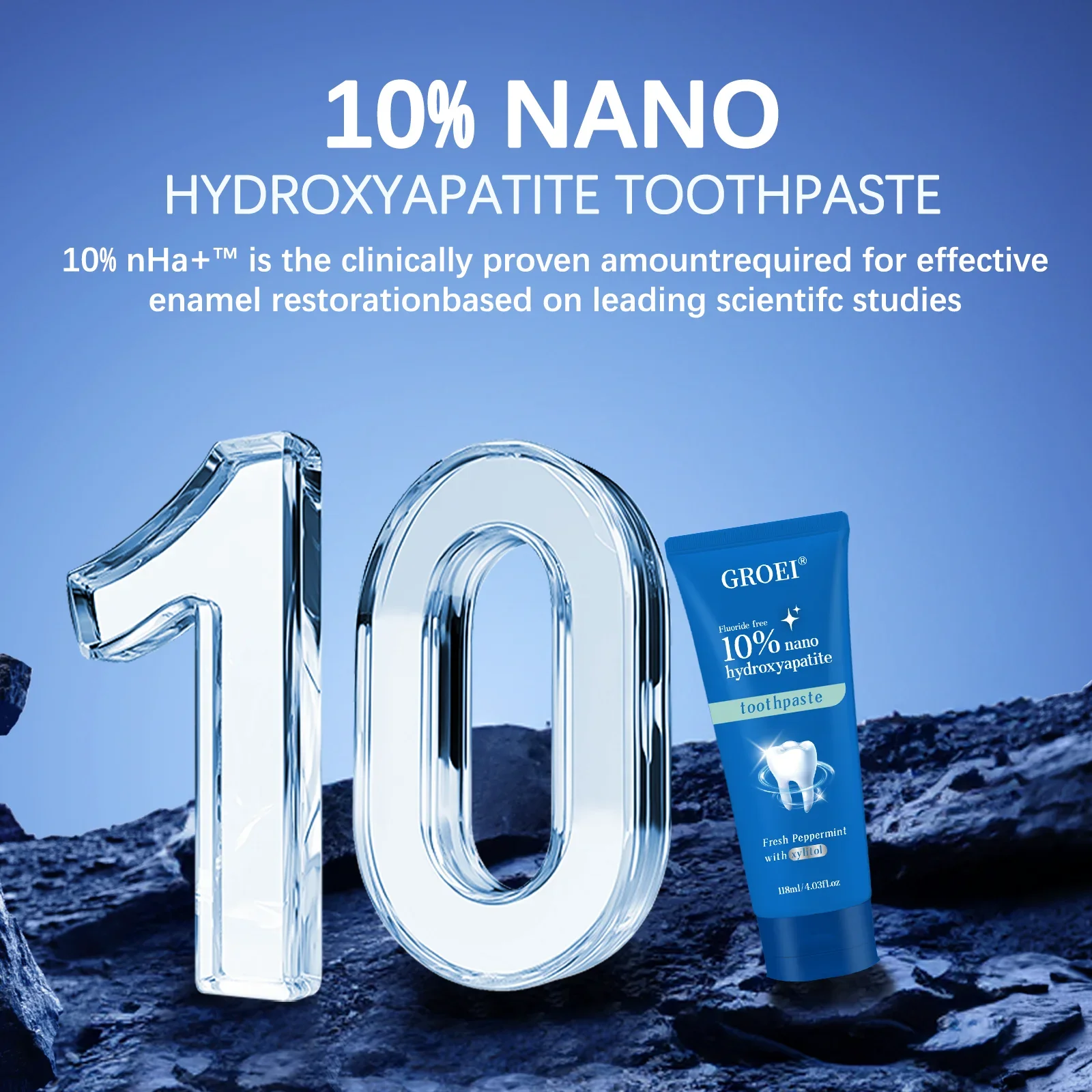 Cavity Prevention Xylitol Toot - Hydroxyapatite Toothpaste 评论和价格