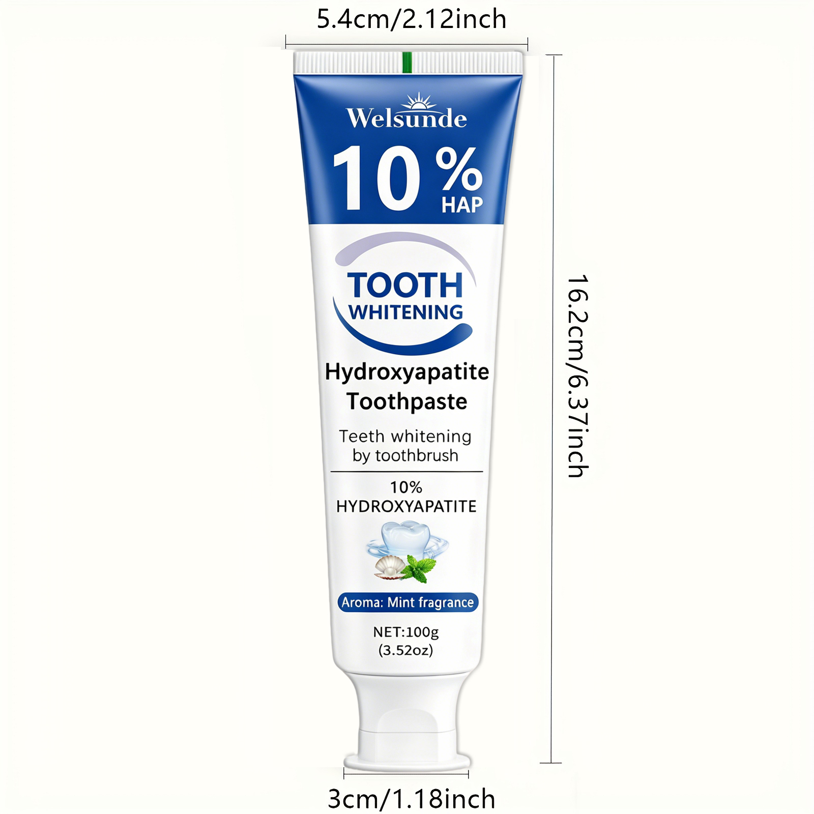 Powerful Teeth Whitening Tooth - Hydroxyapatite Toothpaste 评论和价格