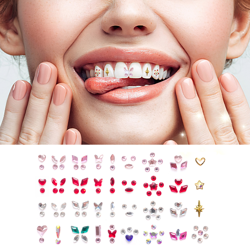 Dental Gems, Crystal Diamond S - Tooth Gem Kit 评论和价格