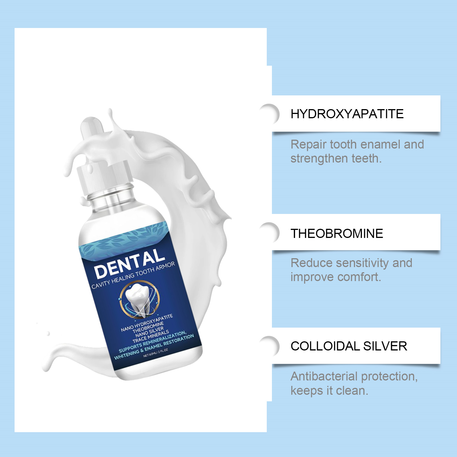 60ml Nano Hydroxyapatite Tooth - Hydroxyapatite Toothpaste 评论和价格