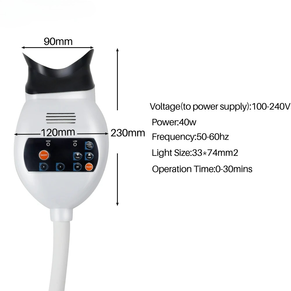 Adjustable 3 Colors LED Teeth  - Teeth Whitening With Light 评论和价格