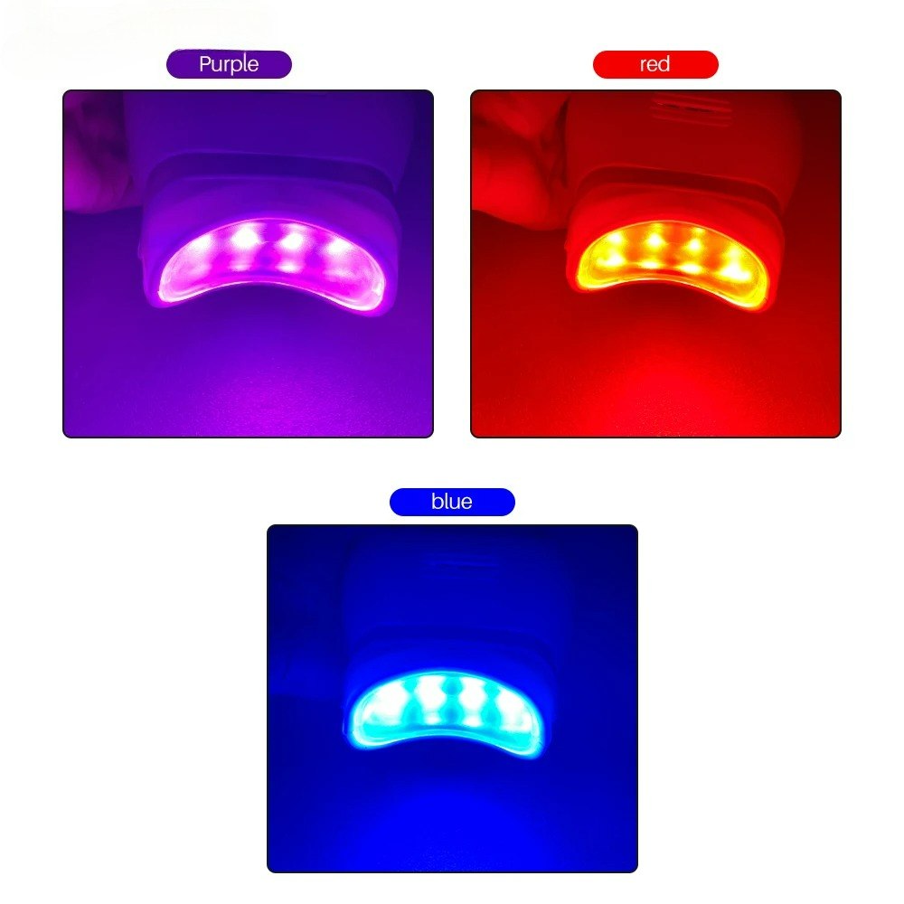 Adjustable 3 Colors LED Teeth  - Teeth Whitening With Light 评论和价格