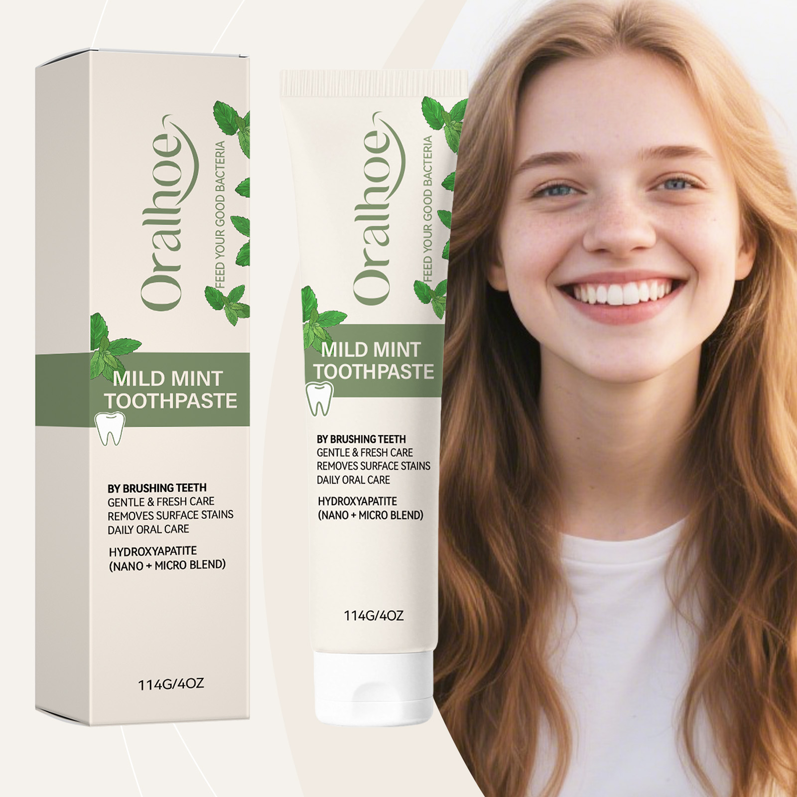 Mint Toothpaste—Nano-Hydroxyap - Hydroxyapatite Toothpaste 评论和价格